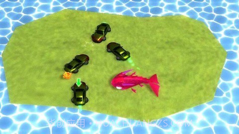 碰碰车绝地吃鸡截图2