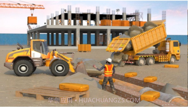 施工卡车游戏3D截图1