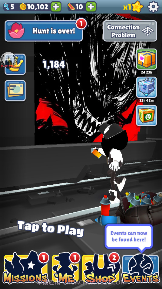 地铁跑酷怪兽5.0截图4