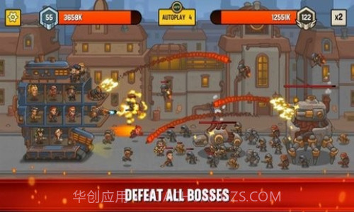 蒸汽朋克营地防御截图3