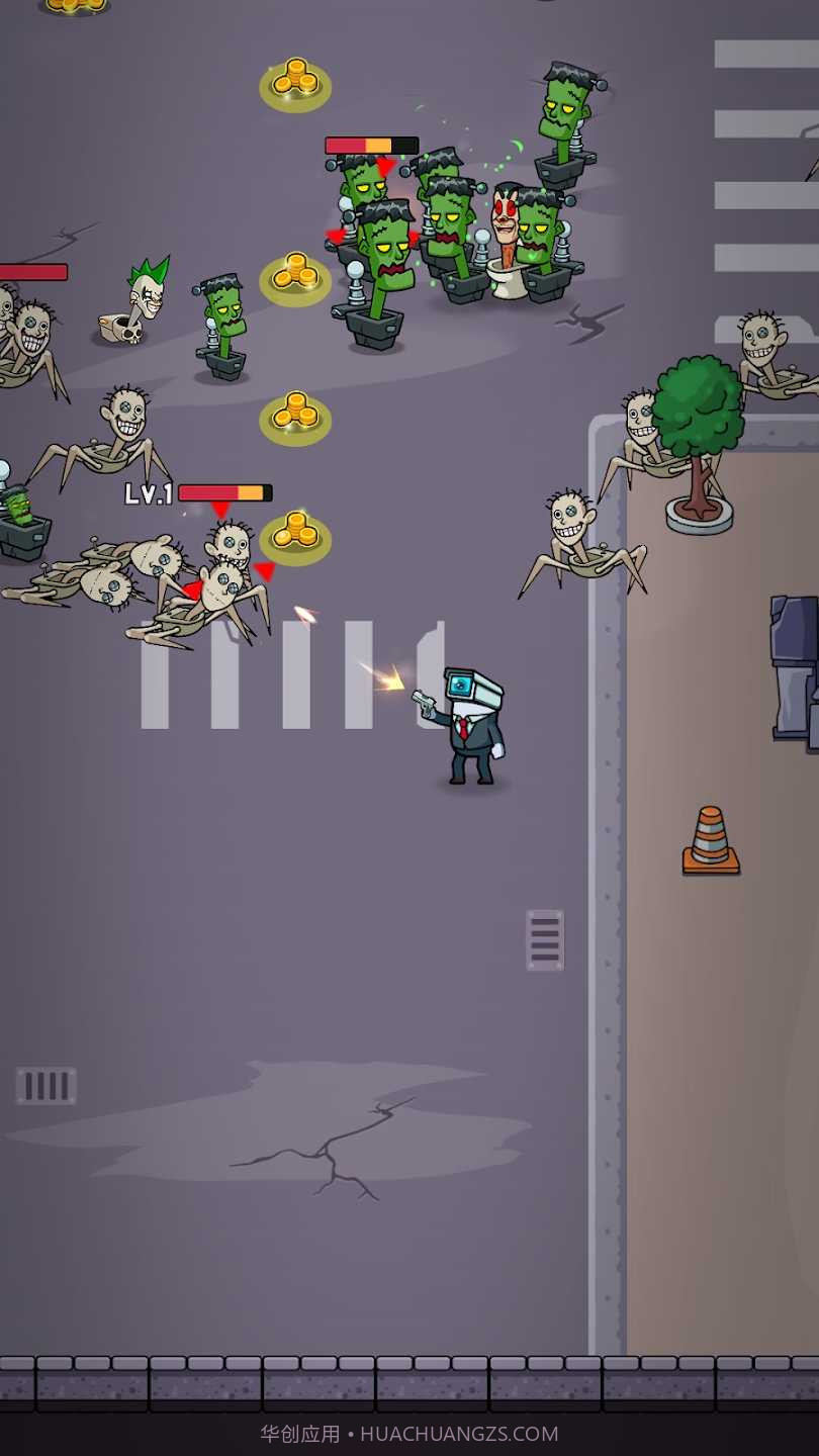 厕所怪物生存之战截图1 厕所怪物生存之战截图1