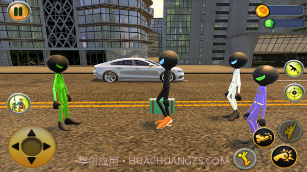 绿火柴人绳索英雄截图3 绿火柴人绳索英雄截图3