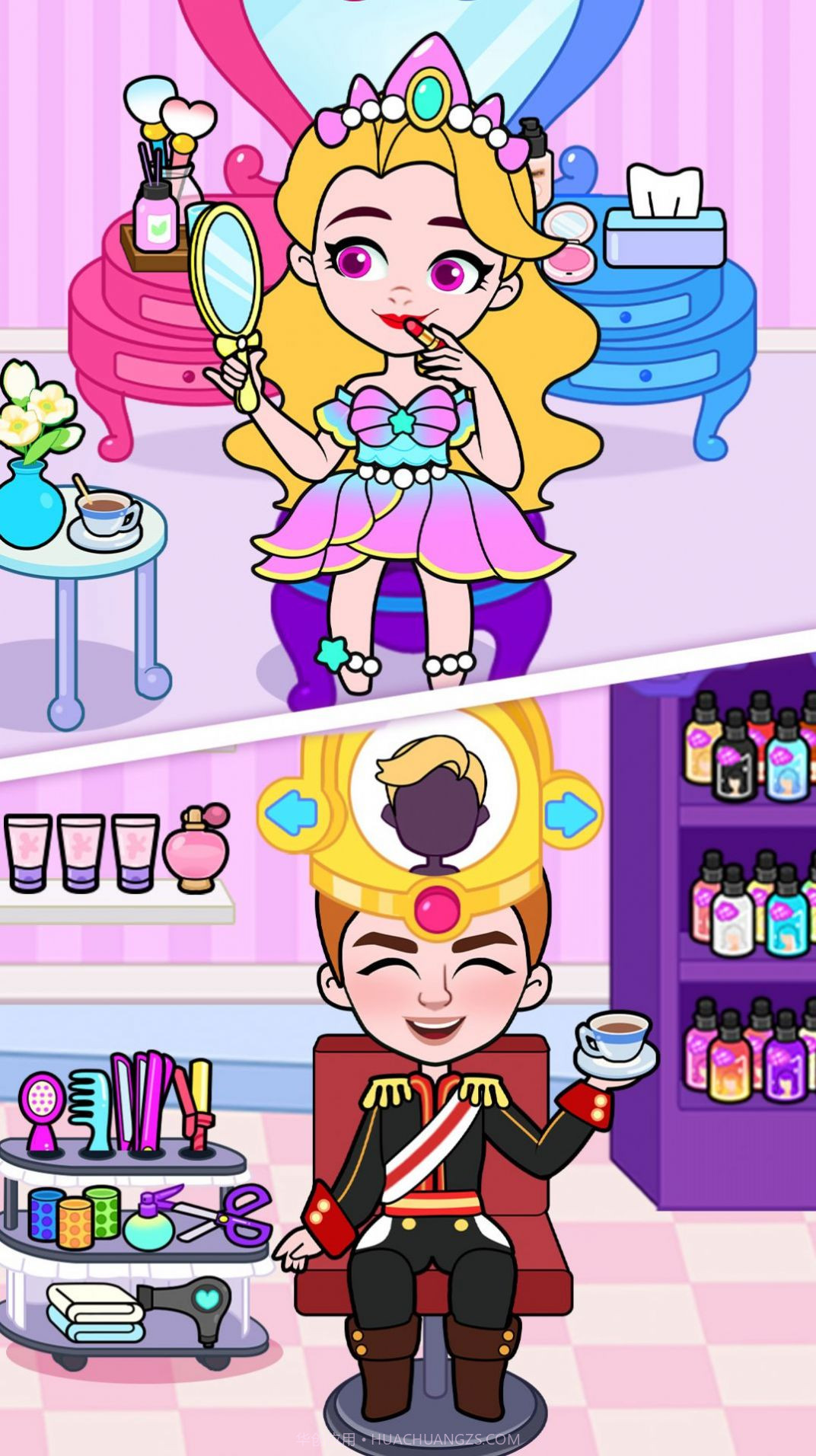 剪纸公主的梦幻城堡手机版截图3 剪纸公主的梦幻城堡手机版截图3