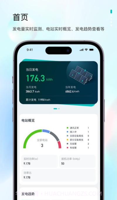飞轮光伏运维平台截图3