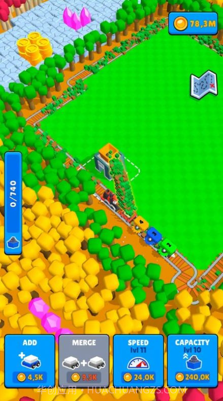 火车矿工闲置铁路截图2