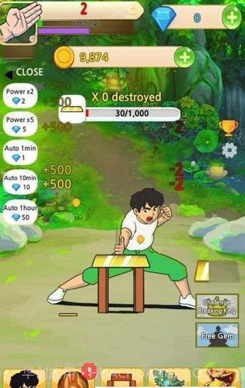 劈砖模拟器中文截图2