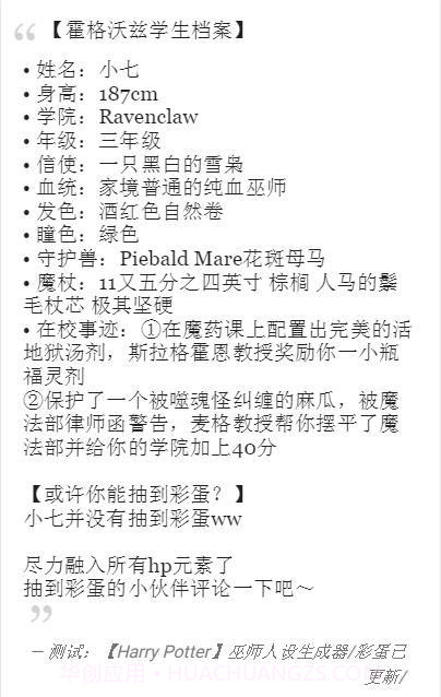 巫师人设生成器截图3 巫师人设生成器截图3