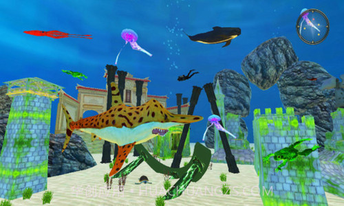 饥饿的鲨鱼袭击截图3