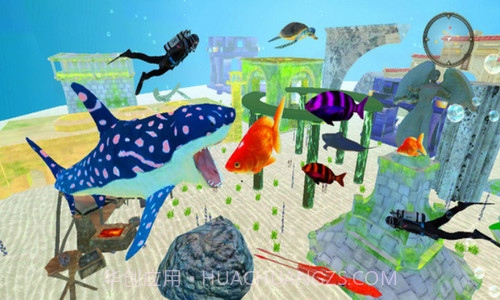 饥饿的鲨鱼袭击截图1