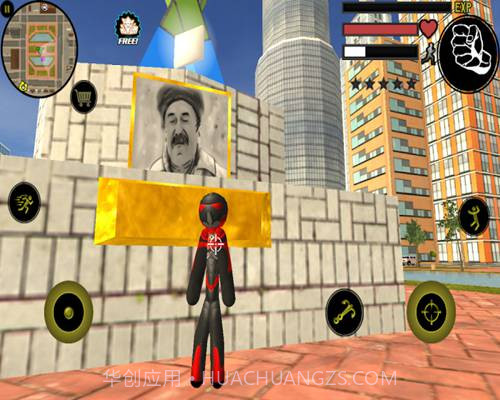 火柴人绳索英雄1截图1 火柴人绳索英雄1截图1