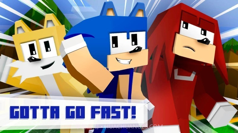 我的世界索尼克dlc截图2 我的世界索尼克dlc截图2