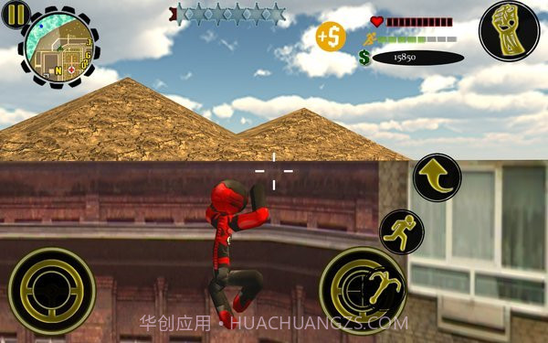 火柴绳索英雄截图1