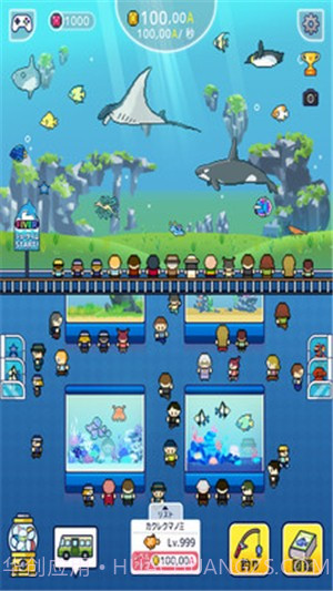 小型水族馆（日风小游戏）截图1