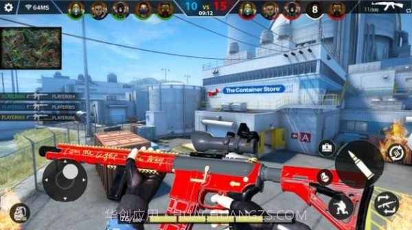 热血挑战的枪战射击截图2