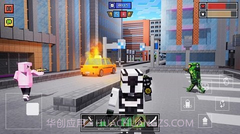 方块枪支3D截图2