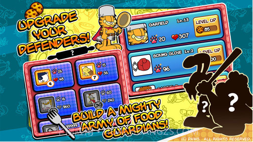 加菲猫总动员:食物大作战正版截图3 加菲猫总动员:食物大作战正版截图3