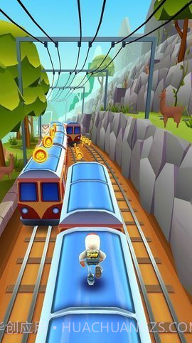 地铁跑酷中文版（Subway Surf）截图1