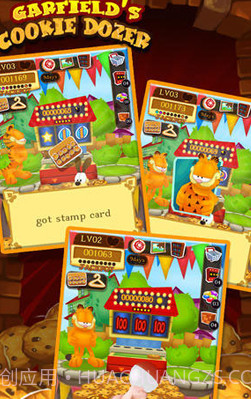 加菲猫推饼干(无限饼干)V1.1截图1 加菲猫推饼干(无限饼干)V1.1截图1