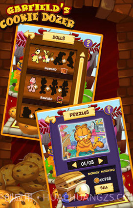 加菲猫推饼干(无限饼干)V1.1截图3 加菲猫推饼干(无限饼干)V1.1截图3