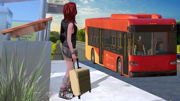 旅游公交车3D截图2