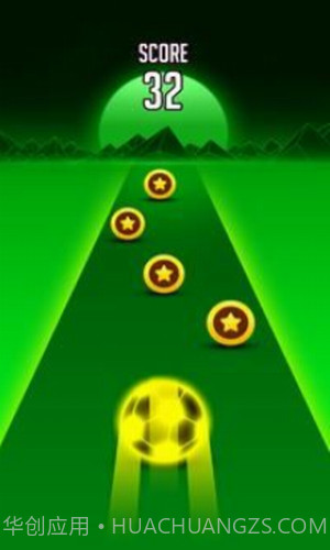 霓虹色球道跑截图2