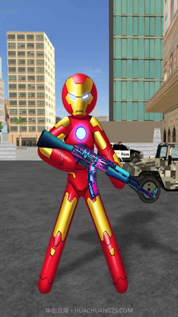 火柴人绳索英雄钢铁侠免费版截图3