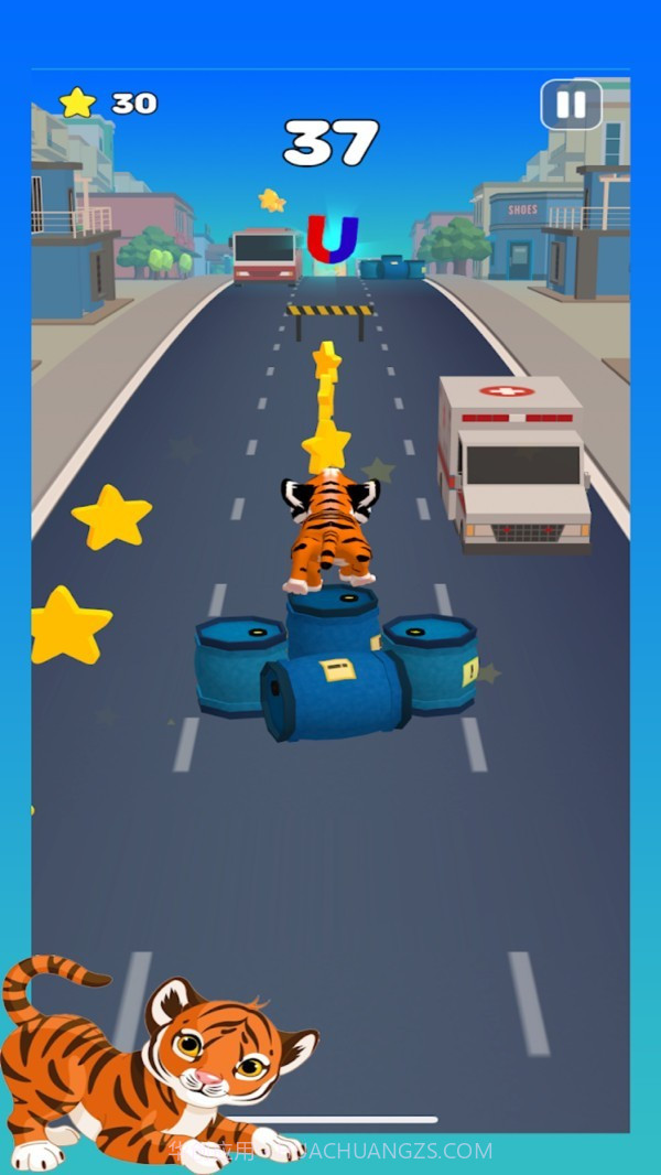 小老虎地铁跑酷截图2 小老虎地铁跑酷截图2