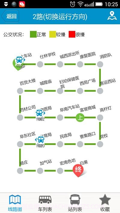 阜南掌上公交截图3 阜南掌上公交截图3