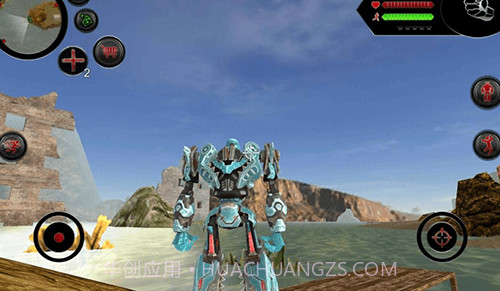 变形鲨鱼机器人截图1
