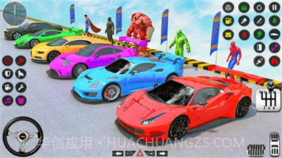 巨型坡道汽车特技2023截图3 巨型坡道汽车特技2023截图3