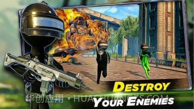火柴人生存射击截图3 火柴人生存射击截图3