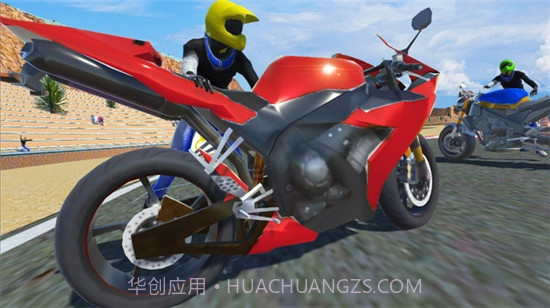 公路摩托3D截图3