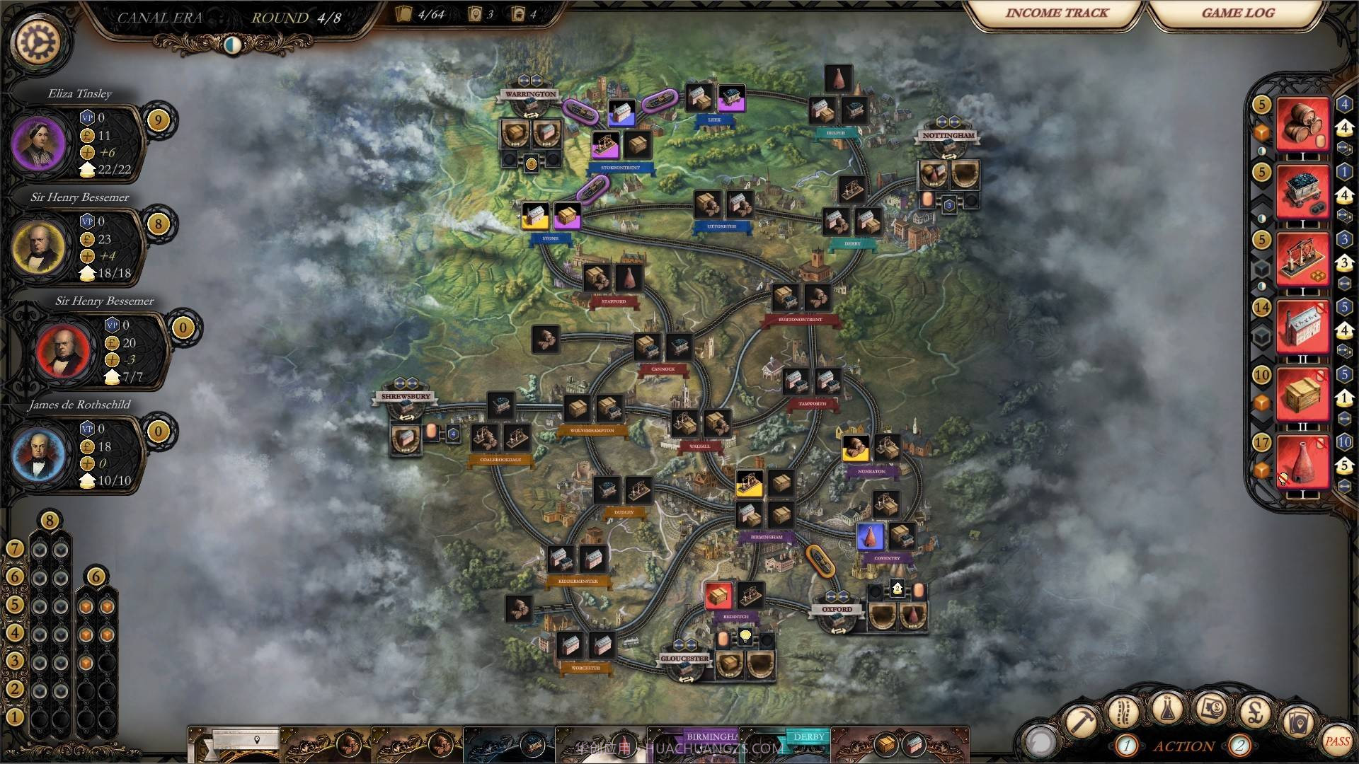 工业革命：伯明翰Brass: Birmingham截图1