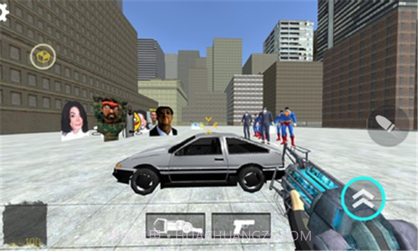 幕后的Nextbots沙盒截图3