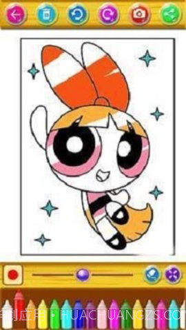 着色神力女孩截图3 着色神力女孩截图3