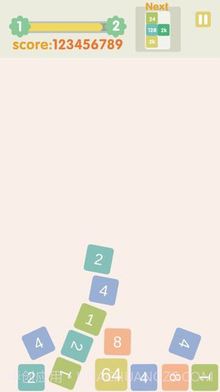 不稳定的2048截图2 不稳定的2048截图2