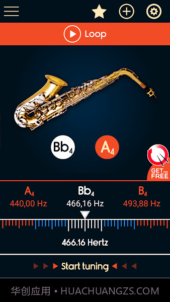 Master Saxophone Tuner截图2 Master Saxophone Tuner截图2