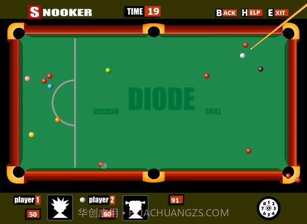 斯诺克台球游戏截图5 斯诺克台球游戏截图5