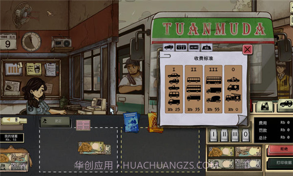 1998收费员的故事汉化版截图1 1998收费员的故事汉化版截图1