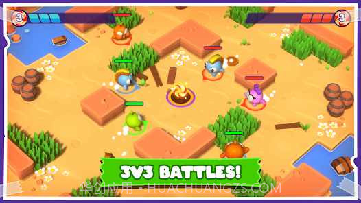 OM NOM淘汰赛截图1