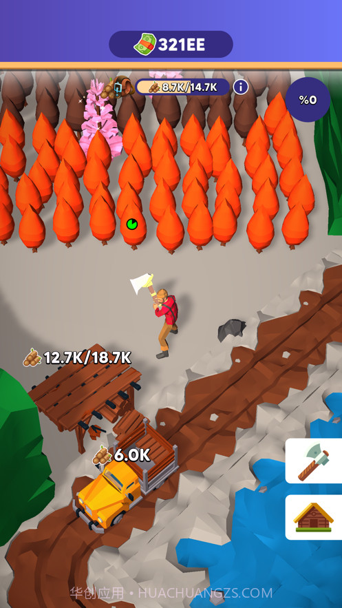 Idle Lumberjack截图1 Idle Lumberjack截图1