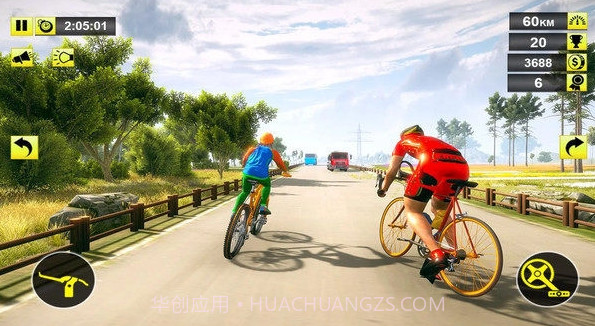 鲁莽的自行车骑手特技截图2