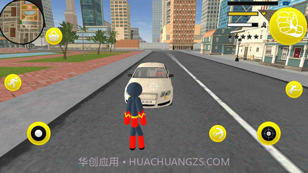 火柴人超能绳索英雄截图2