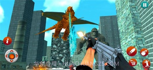 愤怒的怪兽城破坏截图1 愤怒的怪兽城破坏截图1