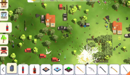 月球沙盒僵尸战斗模拟器截图1 月球沙盒僵尸战斗模拟器截图1