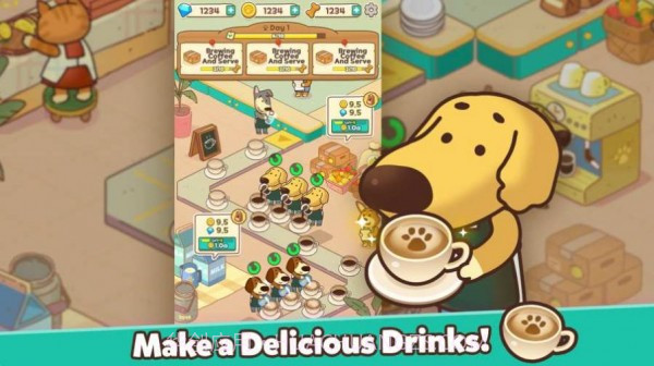 狗狗咖啡馆大亨截图2