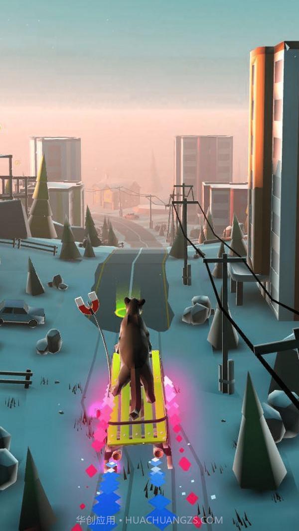 动物滑雪冒险最新版截图2