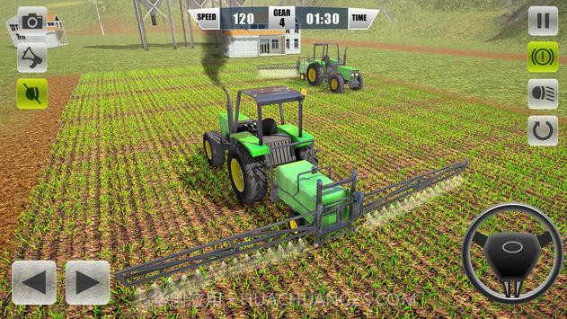 农用拖拉机收割真实模拟器截图3 农用拖拉机收割真实模拟器截图3