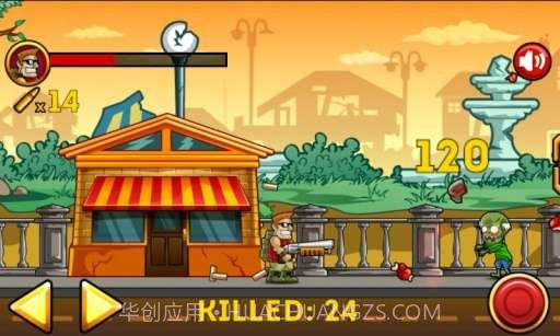 僵尸大战 Zombie Wa截图2