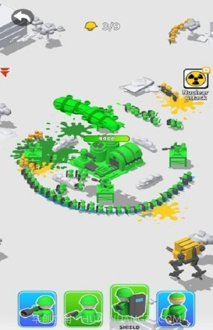 玩具军平局防御截图3